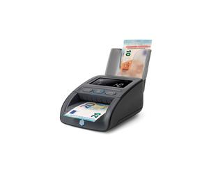 Safescan Pack complet détecteur de faux billets 155-S avec empileur de billets RS-100 - Batterie rechargeable LB-105 - Noir