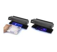 Safescan 45 détecteur de faux billets UV afin de vérifier les billets, cartes bancaires et ID - Détecteur UV pour les nouveaux billets - Détecteur lampe UV - Vérificateur UV