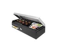 safescan tiroir caisse hd-4617c heavy duty flip-top, noir noir