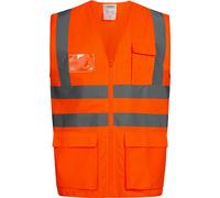 Feldtmann Gilet d'avertissement EWALD Taille XL orange 100%PES EN ISO 20471 Kl.EN ISO 13688 FELDTMANN Quantité:1