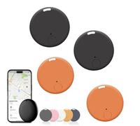 Safesync GPS Tracker, Safe Sync GPS Tracker, Real-Time Location Tracker with Magnetic Case, for Vehicles, Cars, Trucks, Loved Ones, Waterproof & Magnetic (2 PCS Black+2 PCS Orange)