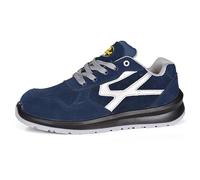 SAFETOE Chaussures de Sécurité Hommes Femme Cuir- L7328 S1P Chaussure de Securite en Composite Montante Legere, Anti Glisse Chaussures de Travail Légère Chantiers et Industrie Basket