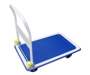 Safetool Chariot pliant silencieux - 300 kg, bleu