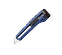 WONDAY Cutter plastique, autobloquant, 15,5 cm, utilise des lames 18 mm, livré avec 6 lames