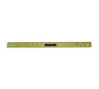 SAFETOOL Règle en plastique incassable jaune graduée 1m avec poignée noire amovible pour tableau