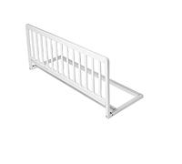 Safetots Barrière de Lit Étroite en Bois pour Lits Bébé, Blanc, 38cm de Hauteur x 90cm de Largeur, Barrière de Lit pour Bébé pour la Sécurité, Rail de Lit Enfant Sécurisé, Pré-Assemblé