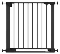 Safetots Barrière De Sécurité À Barre De Seuil Extra Basse, Passage Extra Bas, Barrière En Une Pièce Pour Escaliers, Couloirs Et Portes, Bébés Et Tout-Petits, 75cm - 82cm, Couleur Noir