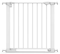 Safetots Barrière De Sécurité À Barre De Seuil Extra Basse, Passage Extra Bas, Barrière En Une Pièce Pour Escaliers, Couloirs Et Portes, Bébés Et Tout-Petits, 75cm - 82cm, Couleur Blanc