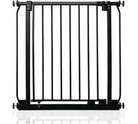 Safetots Barrière de Sécurité Elite, Barrière d'Escalier à Fixation par Pression, Barrière de Sécurité pour Bébé pour Portes et Couloirs, Installation Facile, 65, 5cm - 74, 5cm, Couleur Noir Mat