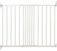 Safetots Barrière de Sécurité Extensible à Visser en Métal pour bébé, Blanc, 62.5cm - 106.8cm, Barrière de Sécurité pour tout-petit, Barrière de Sécurité pour bébé