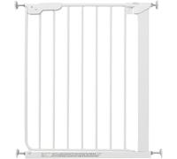 Safetots Barrière de Sécurité Extra-Étroite pour Bébé, Barrière d'Escalier pour Tout-Petit, Sécurité pour Enfant, 60,5cm - 66,5cm, Couleur Blanc