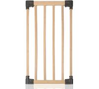 Safetots Barrière pour Escalier Plan Ouvert, Extension, 40cm, Bois Naturel, 76cm de Haut, Panneau d'Extension pour Barrière de Sécurité pour Escaliers Plan Ouvert