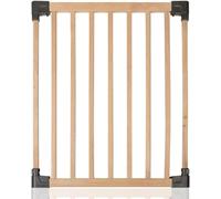 Safetots Barrière pour Escalier Plan Ouvert, Extension, 60cm, Bois Naturel, 76cm de Haut, Panneau d'Extension pour Barrière de Sécurité pour Escaliers Plan Ouvert