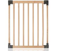Safetots Barrière pour Escalier Plan Ouvert, Extension, 80cm, Bois Naturel, 76cm de Haut, Panneau d'Extension pour Barrière de Sécurité pour Escaliers Plan Ouvert