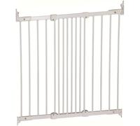 Safetots Barrière de sécurité à Ajustement Multiple, 67cm - 105.5cm, Blanc, barrière de sécurité Qui s'adapte à l'extérieur du Cadre de Porte, barrière de sécurité à Ajustement Diagonal