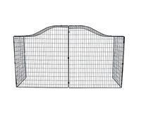 Safetots Pare-feu Design élégant, Barrière de Sécurité pour Cheminées, Installation Facile, Sécurité pour Bébés, Tout-Petits et Animaux de Compagnie, Largeur de 144cm