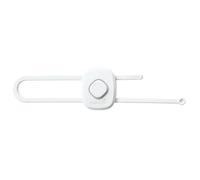 Safety 1st 3202007000, Serrure de casier coulissante, 1 pièce, blanc
