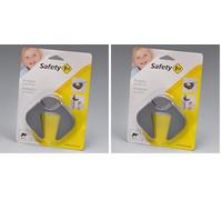 Safety 1st Amortisseur de Porte 2 en 1 Gris (Lot de 2)