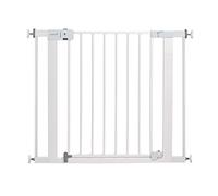 Safety 1st Barrière pour bébé avec Fermeture Automatique Facile à Installer, avec Fixation par Pression, Blanc
