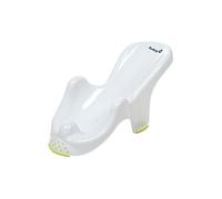 Safety 1st Berceau de bain anatomique pour bébé pour un bain sûr, convient pour nouveau-nés, 0-6 mois, blanc/vert citron