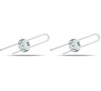 Safety 1st Bloque Placard A Glissiere Blanc (Lot de 2)