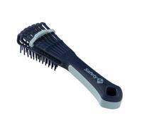 Safety 1st Brosse démêlante universelle pour ajuster la largeur des poils pour brosser doucement tous les types de cheveux, des longs et fins à épais et bouclés, bleu