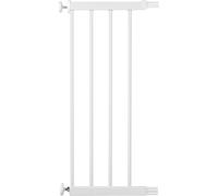 Safety 1st Rallonge barrière de sécurité Easy Close Metal 28 cm sans perçage, à pression Blanc