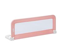 Safety 1st Portable Bed Rail, 106cm-42cm, Barrière de lit enfant pliable, 18M-5Y, Barrière de lit portable, Tissu en maille, Facile à installer, Auto-verrouillage, Facile à transporter, Pink