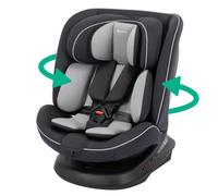 SAFETY 1ST Siège auto Cosmo I-Safe I-Size, De 0 à 12 ans, 40 - 150 cm, Installation facile de la ceinture, Rotation à 360°, Black