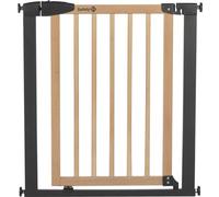 SAFETY 1ST SIMPLY CLOSE WOOD & META, Pression, 73-80 cm (Max. 94cm), sans vis ni perçage, Ouverture d'une Main, Bois et Graphite