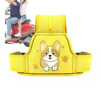 Safety Belt - Oxford Cloth, 13.78x8.46in Back Seat Harness Adjustable & Reflective | Breathable Mesh Design, Child Motorcycle Seat Belt For Riding, Travel, Family Trips, Outdoor Adventures