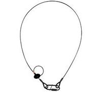 Safety Cable 3 mm - BGV-C1 Saveking 100 cm Noir