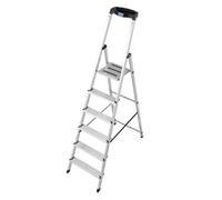 SAFETY ÉCHELLE DE MÉNAGE AUTOPORTANTE 6 NIVEAUX 126344