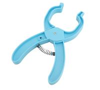 Safety Eye Tool Multifunctional Plastic Ergonomic Design Animal Eyes Making Supplies Tool for Crocheting Plush Toys Dolls Puppets Teddy Bears (Blue)