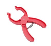 Safety Eye Tool Multifunctional Plastic Ergonomic Design Animal Eyes Making Supplies Tool for Crocheting Plush Toys Dolls Puppets Teddy Bears (Pink)