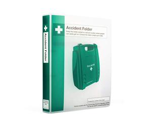 Safety First Aid Group Q3210 Accident livre enregistrer Pochette de rangement A4