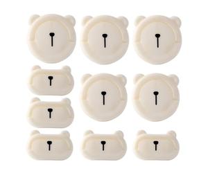 Safety First Lot de 10 protections de prises de sécurité pour enfants