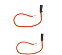 Safety First Lot de 2 cordes élastiques pour pagaie avec lanière de canne à pêche pour kayak