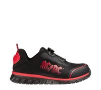 Safety Jogger ACDC LIGERO2 TLS S1 P Chaussures de sécurité légères et sportives Fermeture TLS Version exclusive AC/DC, rouge, 41 EU Large