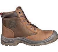 SAFETY JOGGER Bottes de Sécurité avec Embouts en Acier pour Hommes 39 EU - Dakar - S3 Chaussure de Travail pour Femmes, Semelle en Acier Antidérapante, Amortissante, Imperméable, Marron