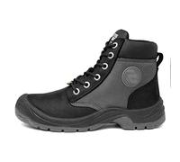 SAFETY JOGGER Bottes de Sécurité avec Embouts en Acier pour Hommes 47 EU - Dakar - S3 Chaussure de Travail pour Femmes, Semelle en Acier Antidérapante, Amortissante, Imperméable, Noir