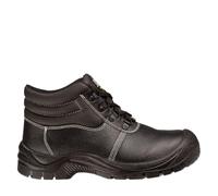 SAFETY JOGGER Chaussures de Sécurité à Embout d'acier Hommes - SAFETYSTAR - S3 Chaussure de Travail Femmes, Semelle Antidérapante, Amortissant Les Chocs, Hydrofuge et Oléofuge, Légères, 43 EU, Noir