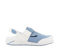 SAFETY JOGGER Chaussure de Sécurité pour Femme - Aliza - Chaussure de Travail Légère et Confortable avec Scratch - Idéales pour Infirmières et Cuisine - Antidérapantes - Oxypas, Bleu, 38 EU