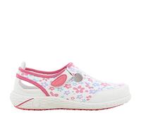 SAFETY JOGGER Chaussure de Sécurité pour Femme - Lina - Chaussure de Travail Légère et Confortable avec Scratch - Idéales pour Infirmières et Cuisine - Antidérapantes - Oxypas, Motif, 38 EU