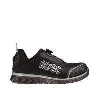 SAFETY JOGGER Chaussures de sécurité industrielles avec Logo AC/DC Hommes et Femmes - ACLIGERO2 - Chaussures de sécurité, Chaussures de Protection EU 44, Noir