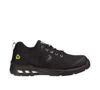 Safety Jogger Chaussures de sécurité ECOFITZ S1P – Embout & semelle acier, Antidérapantes, Noir 46
