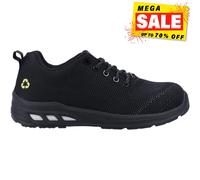 Safety Jogger Ecofitz S1P Hommes Tous les Jours Travail Sécurité Chaussures Noir
