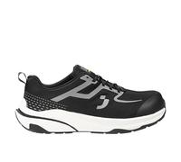 SAFETY JOGGER Freedom S1PS Chaussures de sécurité basses unisexe sans métal ESD S1 PS, noir/blanc, 48 EU