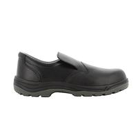 SAFETY JOGGER S3 Chaussures de Sécurité Hommes avec Embout en Acier 40 EU - X0600 - Chaussure de Travail Antidérapante Femmes, Sabot de Sécurité en Cuir, Antibactérien, Résistant à l’Eau, Noir