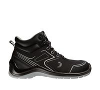 SAFETY JOGGER S3 Chaussures de Sécurité pour Hommes 43 EU - Flow Mid - Chaussure de Travail Antidérapante, Résistante à l'eau, Confortable et ESD, Embout en Composite, sans Métal, Aussi pour Femmes